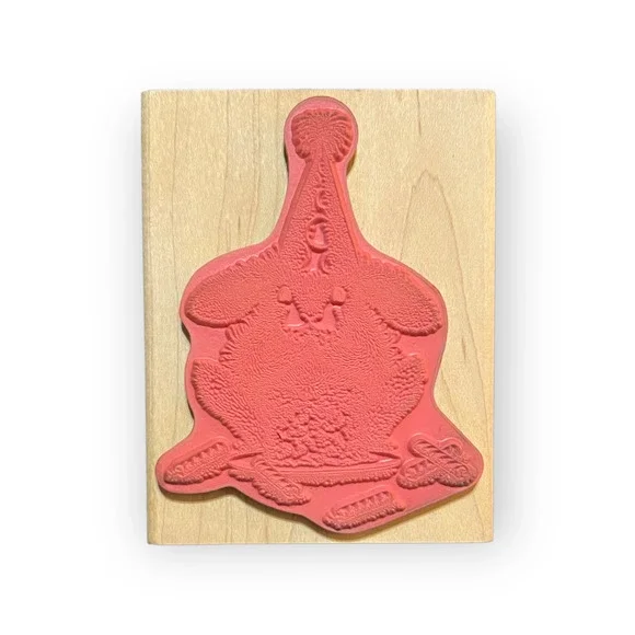 Stampabilities It’s My Party Featuring Itty Bit wood & rubber stamp HMJR1059 - Picture 2 of 9